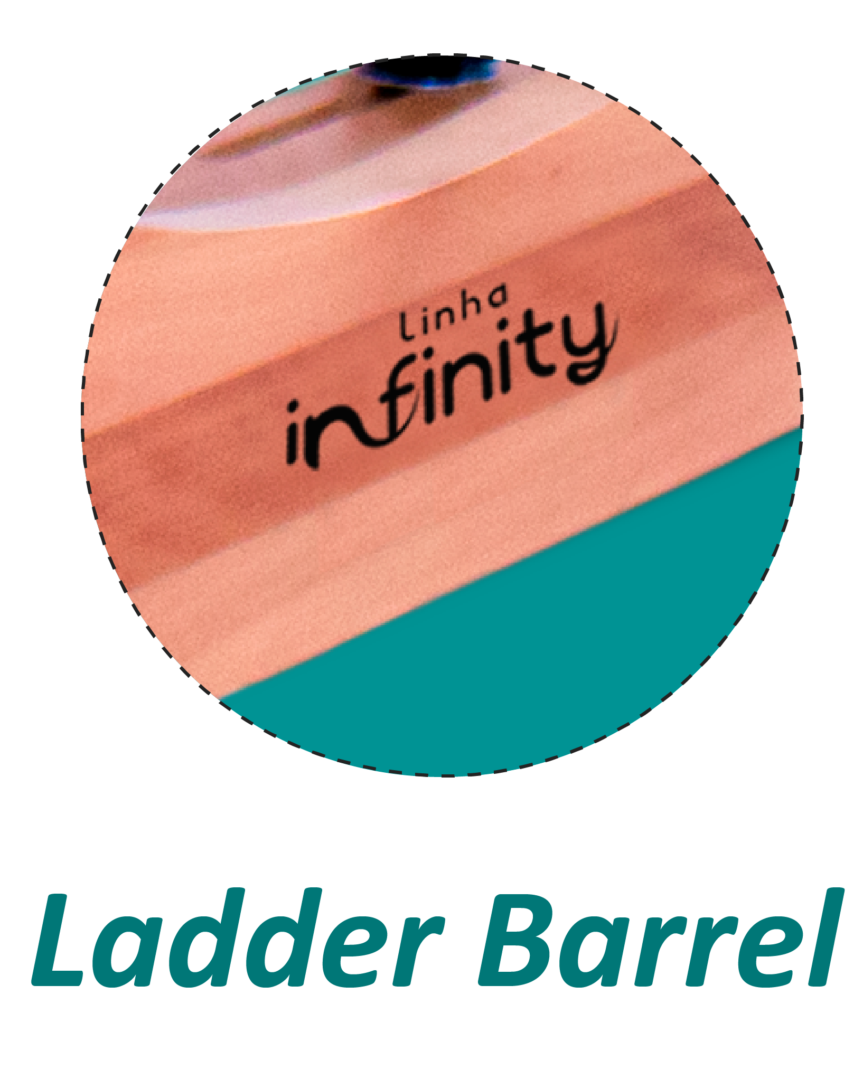 Logo Linha Infinity do Ladder Barrel