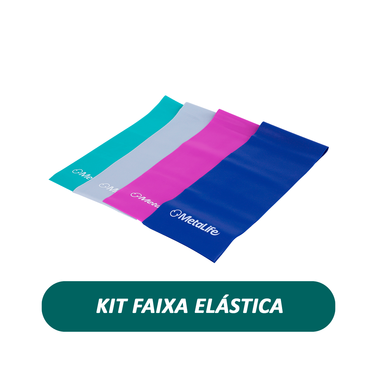 kit Faixa Elástica MetaLife