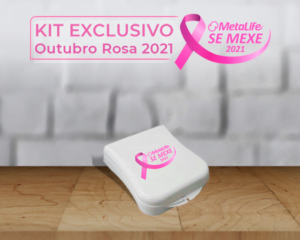 Kit Outubro Rosa MetaLife 2021 - Sanduichera